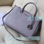 Top Quality Clone Michael Kors Grey Genuine Leather Ladies Shoulder Bag